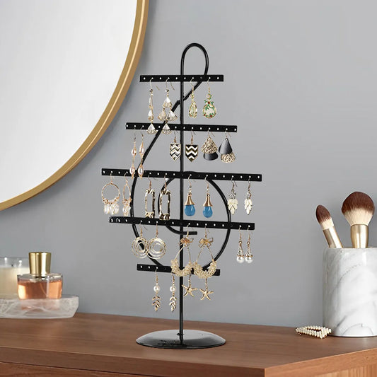 Nordic Style Notes Metal Iron Jewelry Rack