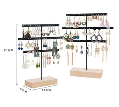 Nordic Style Notes Metal Iron Jewelry Rack