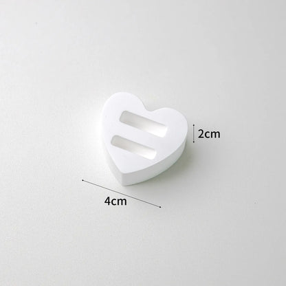 Nordic Style Round Square Heart Shape Gypsum Jewelry Rack