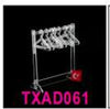 Nordic Style Simple Style Solid Color Arylic Jewelry Rack