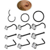 Nose Ring Stainless Steel Geometric Electroplating Unisex