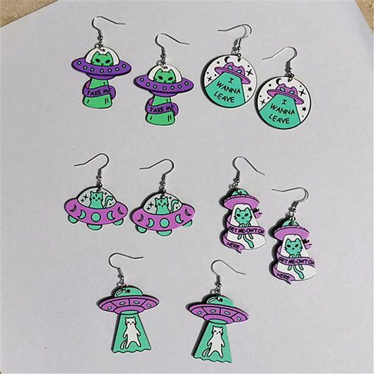 Novelty  Arylic Women'S Drop Earrings 1 Pair