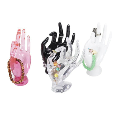 Novelty Gesture Plastic Jewelry Rack