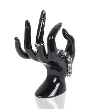 Novelty Gesture Plastic Jewelry Rack