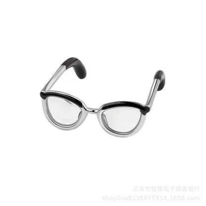 Novelty Glasses Metal Wholesale Open Rings