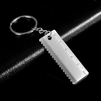 Novelty Solid Color Alloy Polishing Plating Unisex Bag Pendant Keychain