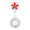 Nurse Watch Alloy Case Silicone Strap Stainless Steel Clasp Round Dial Small Fresh Style