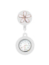 Nurse Watch Alloy Case Silicone Strap Stainless Steel Clasp Round Dial Small Fresh Style