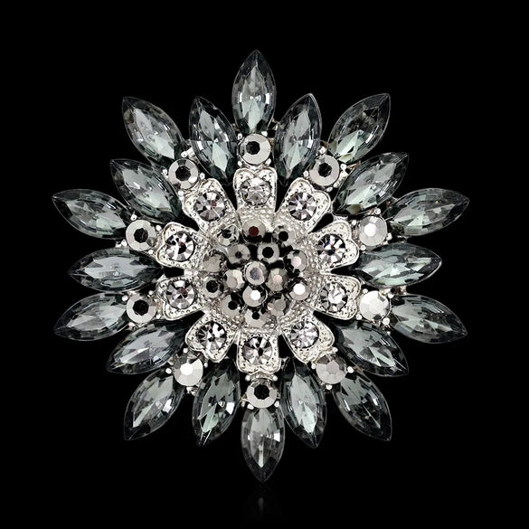 Occident Alloy Plating Brooch Nhdr0839