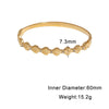 Ocean Seashell Bracelet For Women Stainless Steel Gold Plated Waterproof Colorfast Vacation Style Jewelry