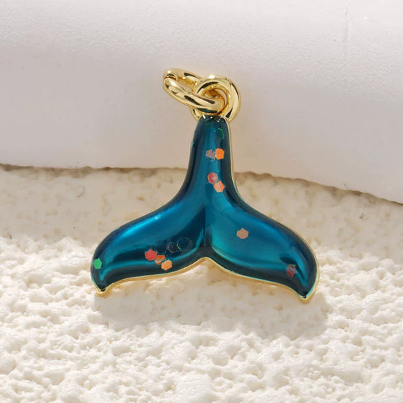 Ocean Shell Starfish Conch Copper Gold Plated Jewelry Accessories Pendant Bracelet Necklace Earrings