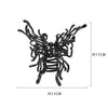 Original Butterfly Metal Hair Clip Women'S Fashion Light Luxury Small Popular Internet Celebrity  Style Advanced Grip Hair Clip Artifact