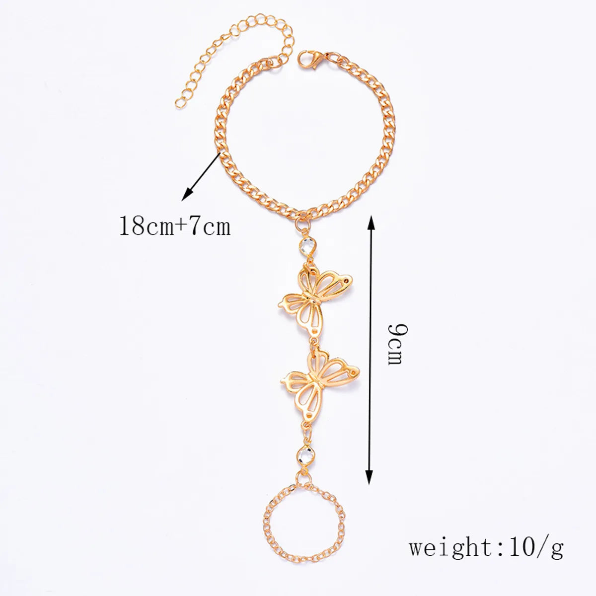 Original Design Bow Knot Alloy Plating Women'S Bracelets