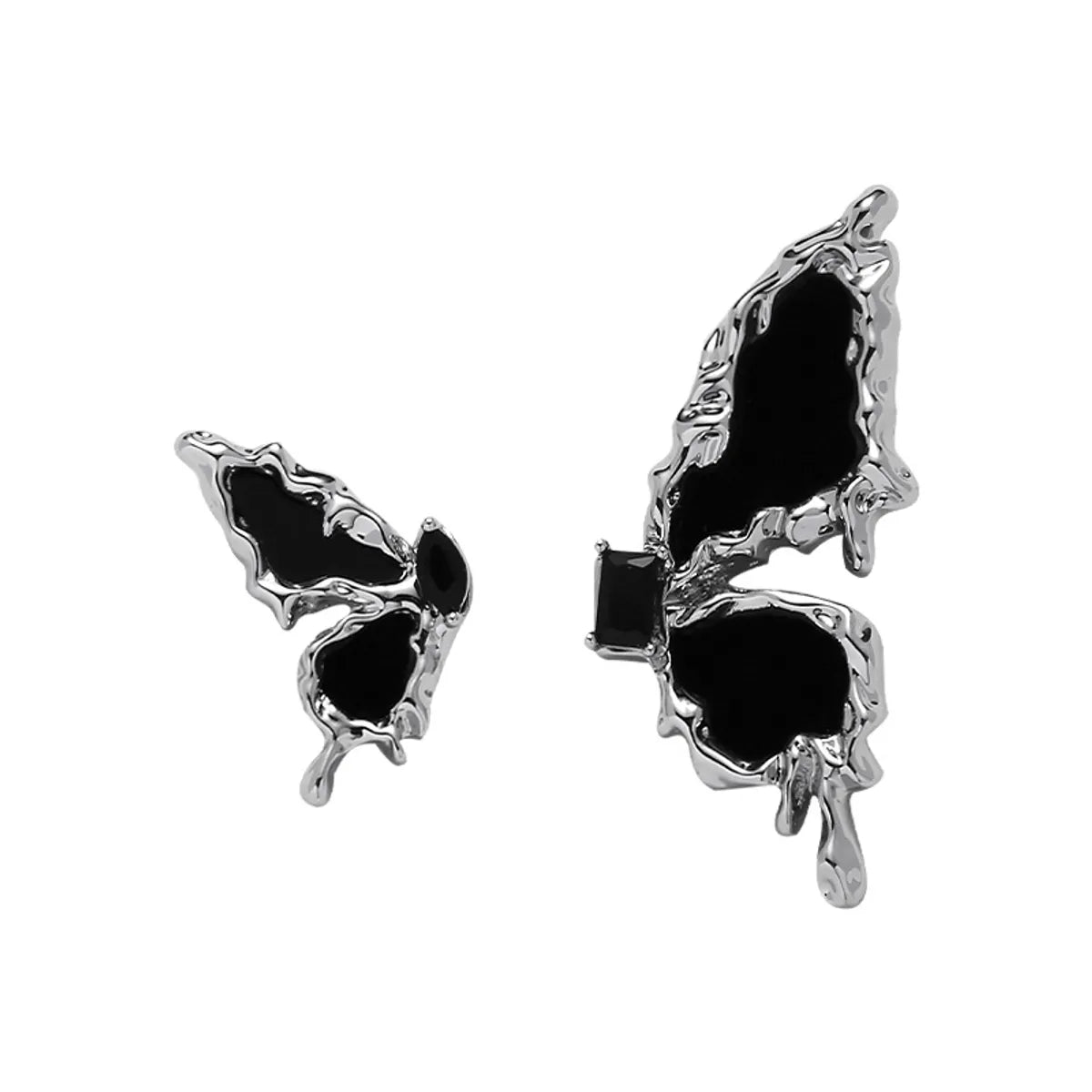 Original Design Butterfly Alloy Plating Women's Rings Earrings Necklace