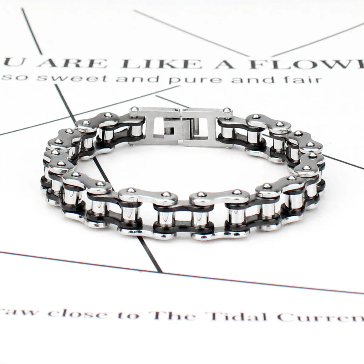 Original Design Geometric 304 Stainless Steel Plating Men'S Bracelets