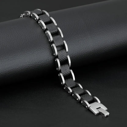 Original Design Geometric 304 Stainless Steel Polishing Men'S Bracelets