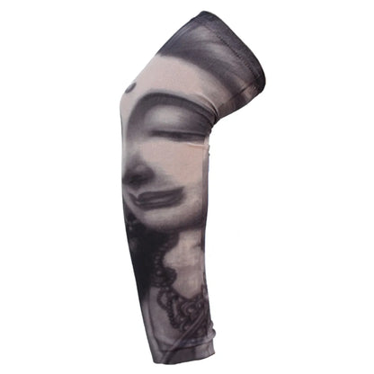 Punk Stripe Polyester Unisex Riding Sleevelet