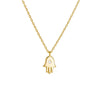 Palm Necklace S925 Sterling Silver Evil Hand Diamond Women's Pendant Clavicle Chain