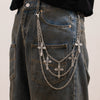 Pants Chain Alloy Minimalist Multilayer Chain Boys' Fashion Jeans Accessories