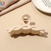 Pastel Macaron Color Handmade Hair Claw Clip For Women Sweet Fairy Style Backofhead Hair Accessory