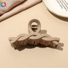 Pastel Macaron Color Handmade Hair Claw Clip For Women Sweet Fairy Style Backofhead Hair Accessory