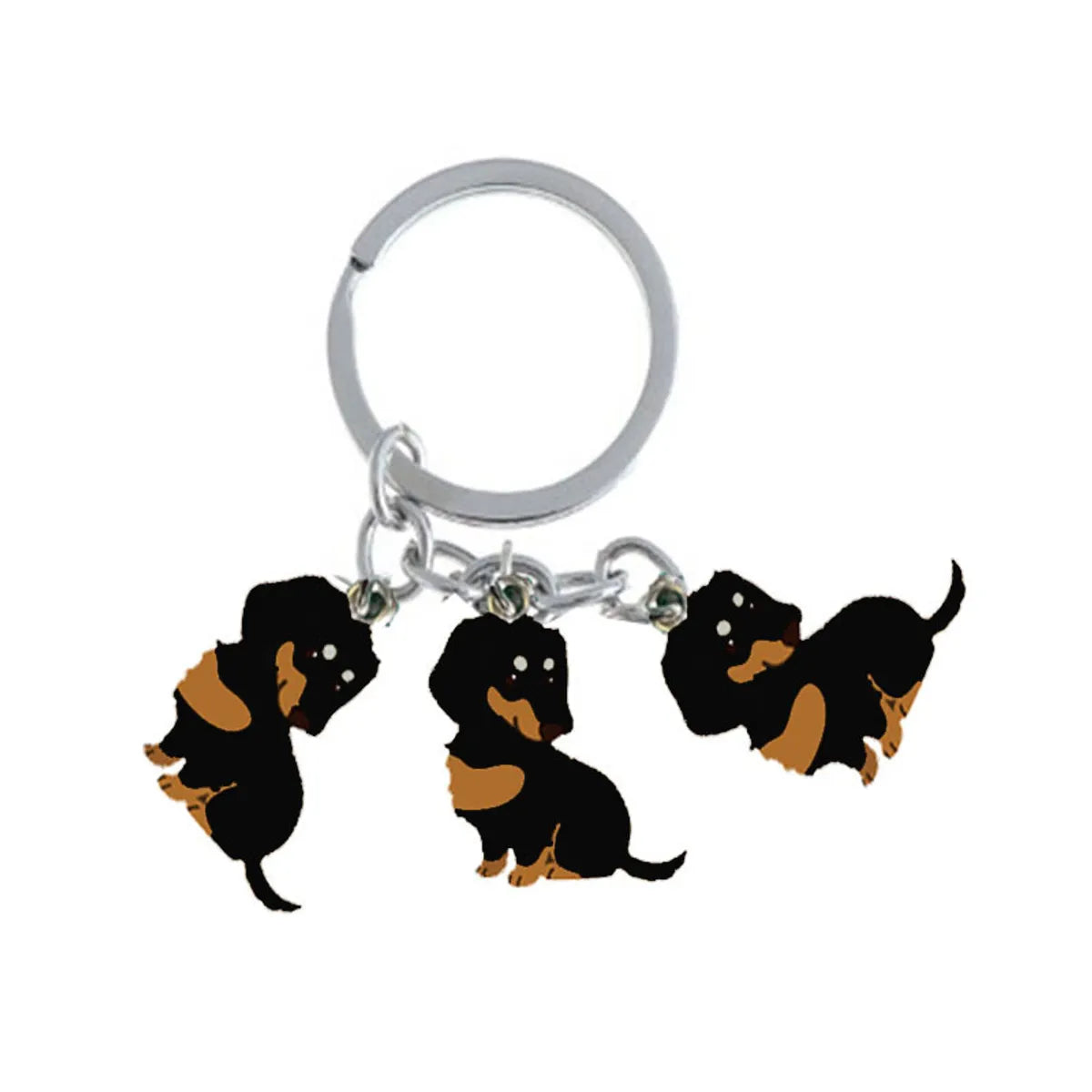 Pastoral Animal Metal Unisex Bag Pendant Keychain