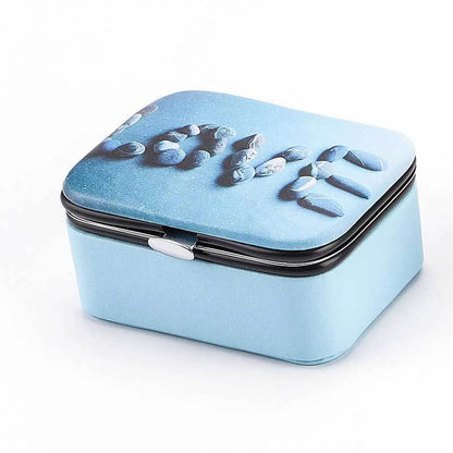 Pastoral Cartoon Pu Leather Jewelry Boxes