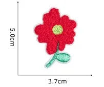 Pastoral Flower Cloth Cloth Sticker 1 Piece