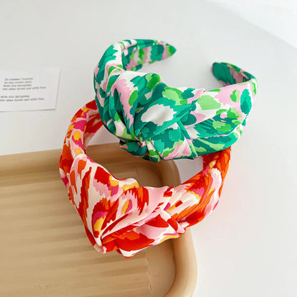 Pastoral Plant Cloth Handmade Hair Band 1 Piece