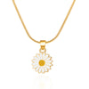 Pastoral Simple Style Daisy Alloy Copper Wholesale Pendant Necklace