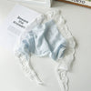 Pastoral Style Geometric White Lace Triangle Scarf Headwear