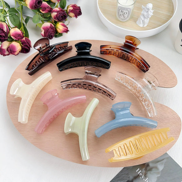 Pc Handmade Simple Geometric Hair Clip For Women