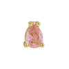 Pear Shaped Constellation Birthstone Copper Pendant Accessories With Electroplating