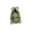 Pear Shaped Constellation Birthstone Copper Pendant Accessories With Electroplating