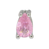 Pear Shaped Constellation Birthstone Copper Pendant Accessories With Electroplating