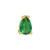 Pear Shaped Constellation Birthstone Copper Pendant Accessories With Electroplating