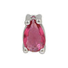 Pear Shaped Constellation Birthstone Copper Pendant Accessories With Electroplating