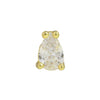 Pear Shaped Constellation Birthstone Copper Pendant Accessories With Electroplating