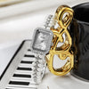 Pearl Alloy Rectangle Pendant Bracelet Watch For Women With Middle Ancient Fragrant Style