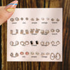 Pearl And Small Diamond Earrings For Women Zinc Alloy Geometric Electroplating