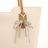 Pearl Bow Beads Handmade Pendant Luggage Keychain Jewelry Accessories