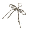 Pearl Bow Beads Handmade Pendant Luggage Keychain Jewelry Accessories
