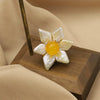 Pearl Brooch Sea Bamboo Tassel Flower Retro Style Fruit Shape Electroplated