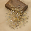 Pearl Brooch Sea Bamboo Tassel Flower Retro Style Fruit Shape Electroplated