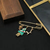 Pearl Brooch Women Original Light Luxury Electroplated Fashion Pin Accessories