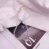 Pearl Butterfly Retro Natural Style Real Gold Plated Micro Inlaid Zircon Necklace
