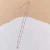 Pearl Clavicle Chain Necklace Retro Simple Geometric Style