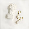 Pearl Earrings Elegant Natural Baroque Style For Women