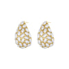 Pearl Earrings Stainless Steel 18K Electroplating Geometric Women's Fashion