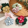 Pearl Flower Handmade Hair Ring Highend Elastic Hair Accessories